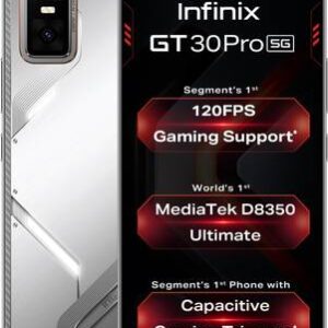 Refurbished Infinix GT 30 Pro 5G (Blade White, 256 GB)  (8 GB RAM)
