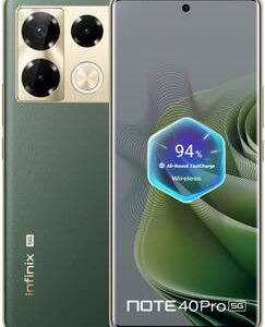 Refurbished Infinix Note 40 Pro 5G (Vintage Green, 256 GB)  (8 GB RAM)