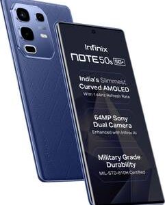 Refurbished Infinix Note 50s 5G+ (Marine Drift, 256 GB)  (8 GB RAM)