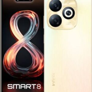 Refurbished Infinix SMART 8 (Shiny Gold, 64 GB)  (4 GB RAM)
