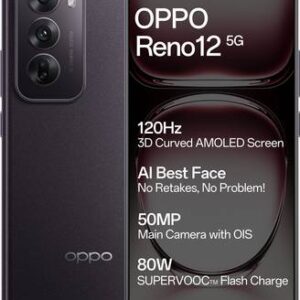Refurbished OPPO Reno 12 5G (Matte Brown, 256 GB)  (8 GB RAM)