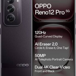 Refurbished OPPO Reno 12 Pro 5G (Space Brown, 512 GB)  (12 GB RAM)