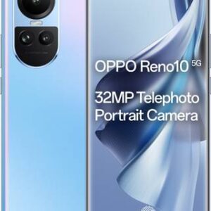 Refurbished OPPO Reno10 5G (Ice Blue, 256 GB)  (8 GB RAM)