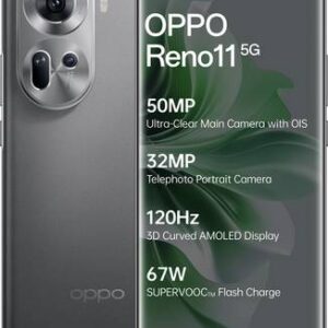 Refurbished OPPO Reno11 5G (Rock Grey, 128 GB)  (8 GB RAM)
